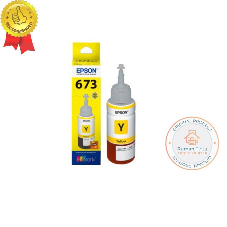 

Terjangkau Tinta Epson 673 L800 Yellow Original ..
