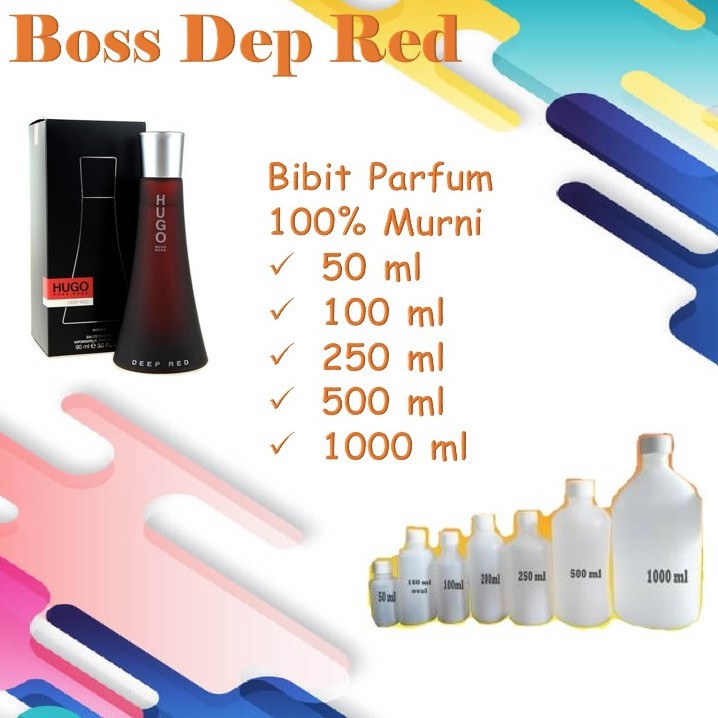 Bibit Biang Parfum Murni 100% HUGO BOSS DEP RED