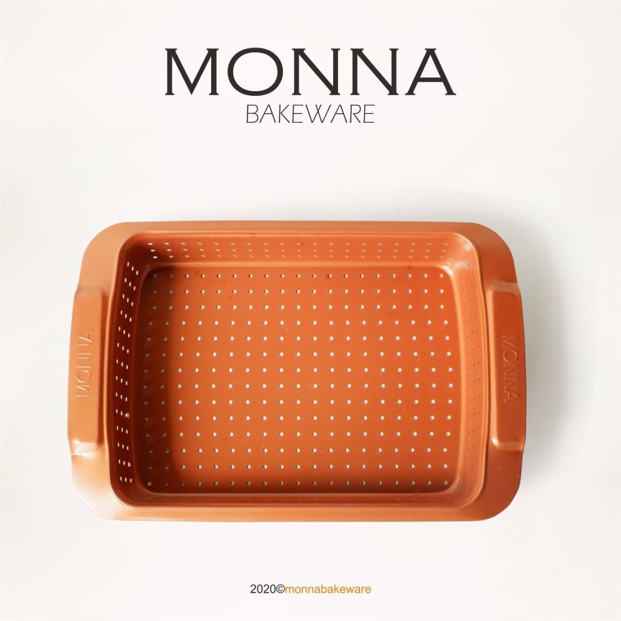 Monna Loyang Kue Perforated Roast Pan Monna Bakeware