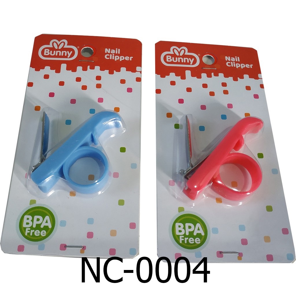 Morinz Lusty Bunny NC-0004 / NC-0005 Nail Clippers / Gunting Kuku Bayi Cetek (isi 1)