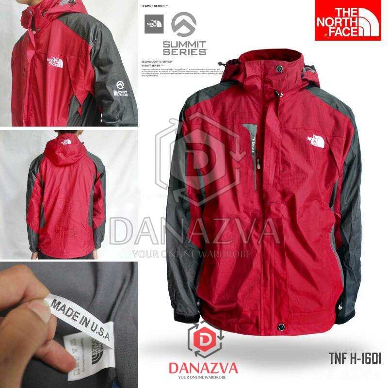 Danazva Jaket TNF 1601 Merah Summit Series