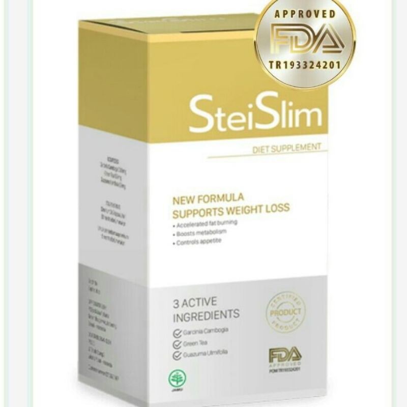 [PROMO TERBATAS]ORIGINAL STEISLIM EXP 2023 DIET HERBAL ORIGINAL GRATIS BUBBLE WRAP