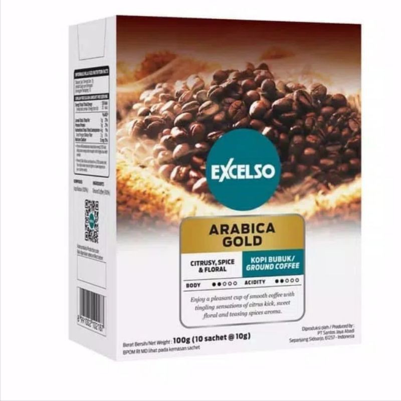 

Excelso Arabica Gold 10's