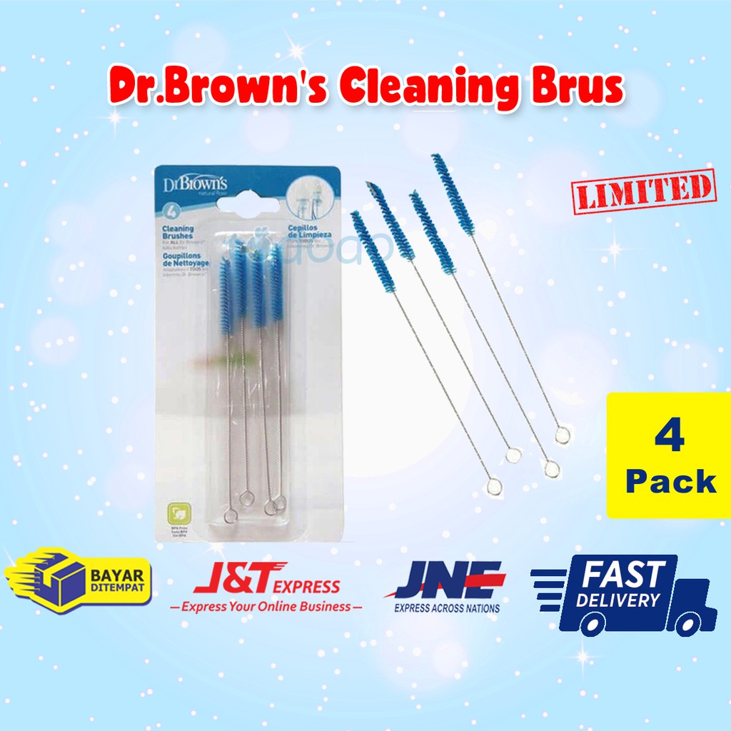 Sikat Sedotan Dr.Brown's Cleaning Brush 4-Pack