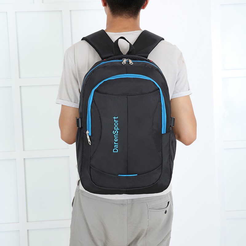 Highland Tas Ransel Backpack Jalan Waterproof Unisex Korean Fashion Tas Laptop IMPORT TR108