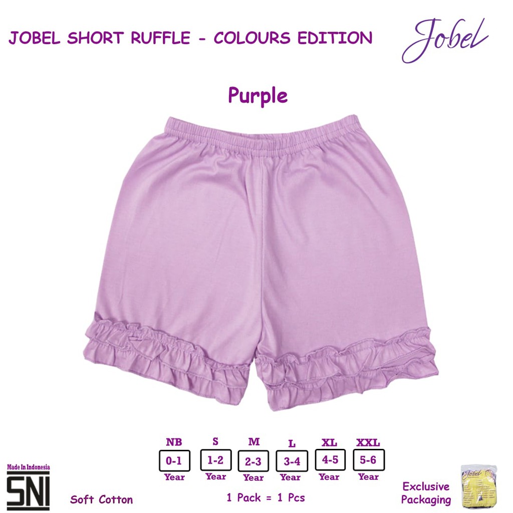 Jobel - Short Ruffle Colors Edition