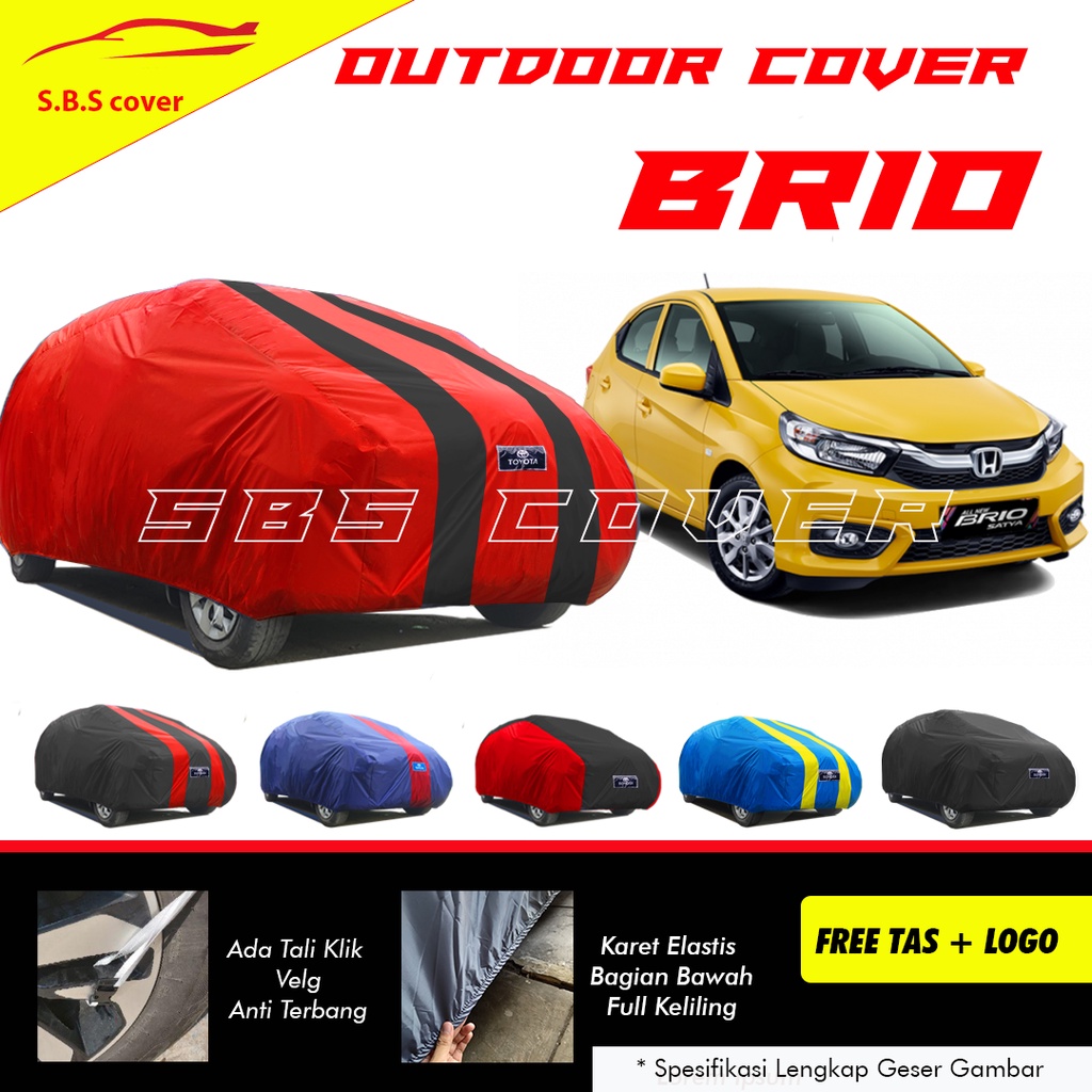 BRIO BODY COVER PREMIUM brio Sarung Mobil brio/brio rs brio satya brio lama brio brio urbanite brio urban new brio all new brio 2022 brio 2023 raize rocky agya ayla