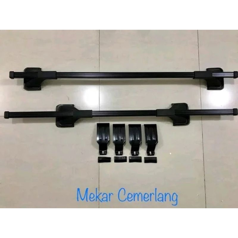 cross bar mobil jepit body kaki rack di atas mobil ( harga pabrik ) termurah