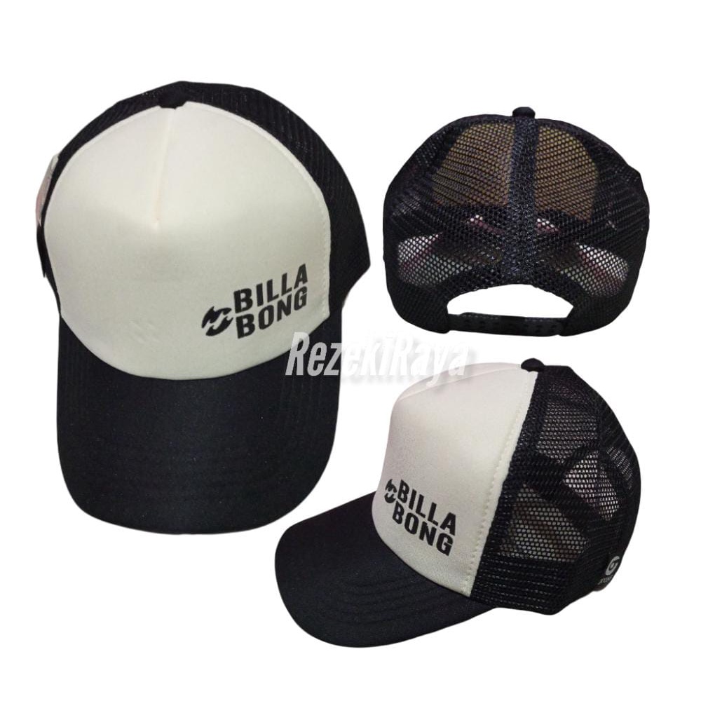 TERMURAH Topi Trucker Jala Sablon //Topi Jaring Pria