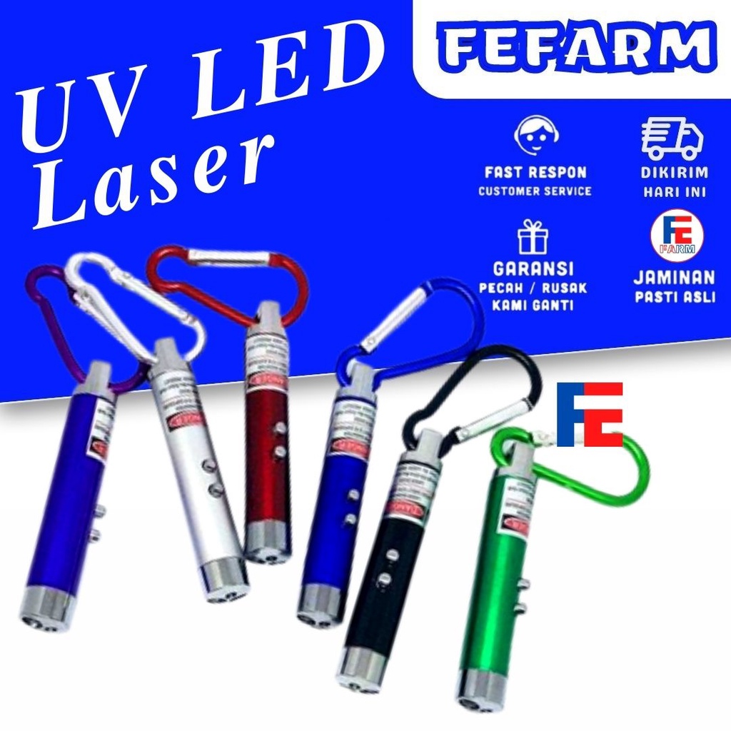 Mainan Kucing LASER KUCING Laser 3 in 1 (FREE BATERAI) FEFARM