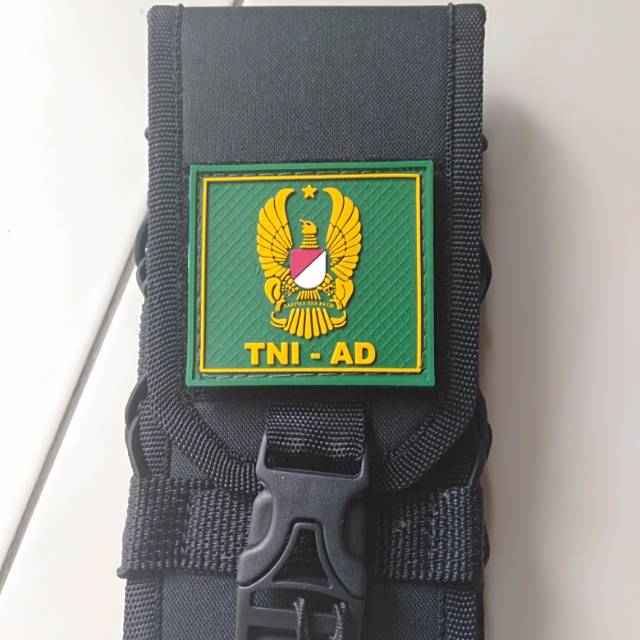 sarung hp/tas pinggang hp.logo tni