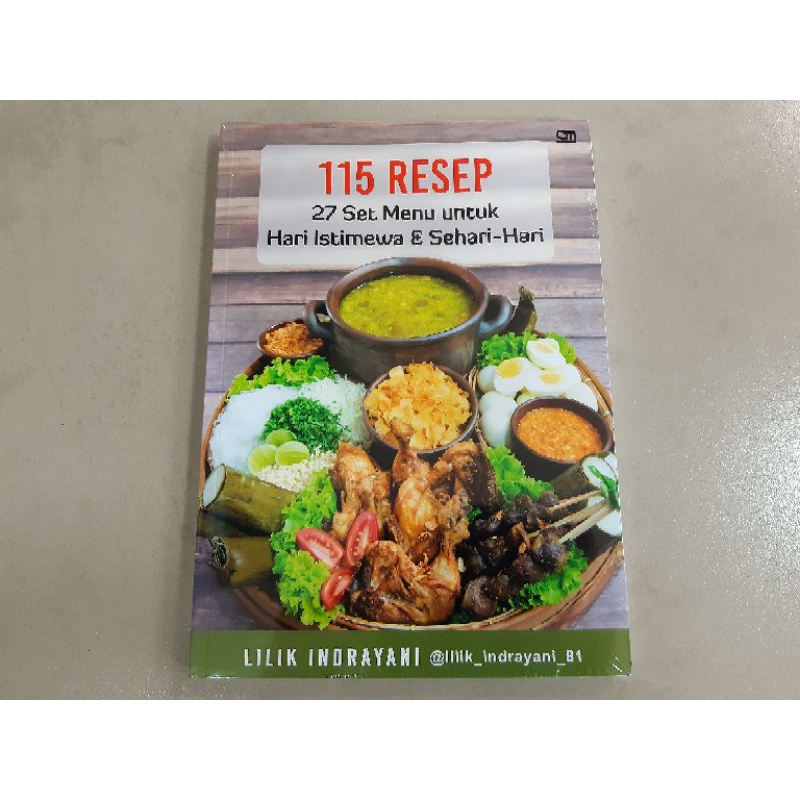 Buku 115 Resep: 27 Set Menu untuk Hari Istimewa & Sehari-hari