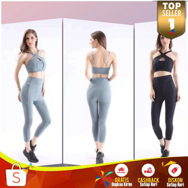 womens nike leggings and top set