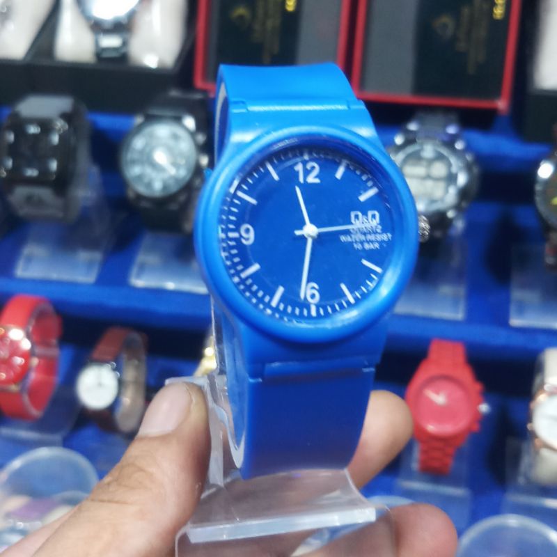RC04 JALLE - J398 Jam Tangan QQ Quartz Water Resist V02 Jam Tangan Fashion Unisex Jam Murah