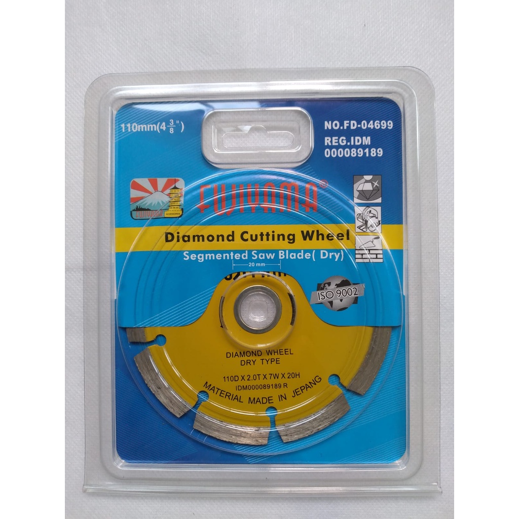 MATA PISAU POTONG KERAMIK FUJIYAMA / DIAMOND WHELL FUJIYAMA