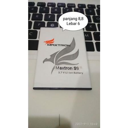 Baterai batre battery Maxtron S9 maxtron s9 Original Battery Hp