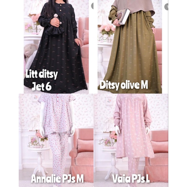 DITSY  AGUSTUS JULI APRIL VEIL SERIES  BY DITSY