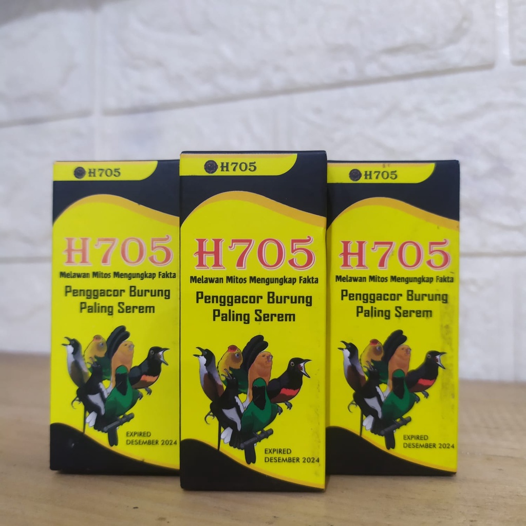 Vitamin H705 vitamin burung dosis tinggi untuk burung murai batu meningkatkan mental fighter