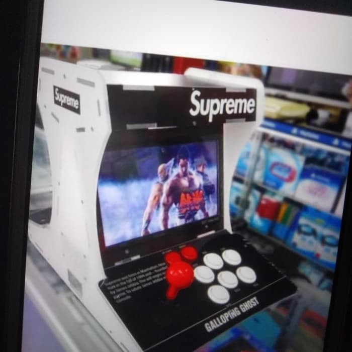 Supreme Arcade Game Bartop / Dingdong Dual Layer Black