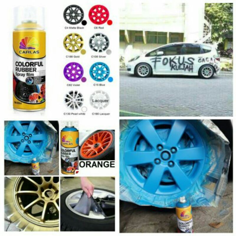 

CARLAS RUBBER PAINT PILOX KARET