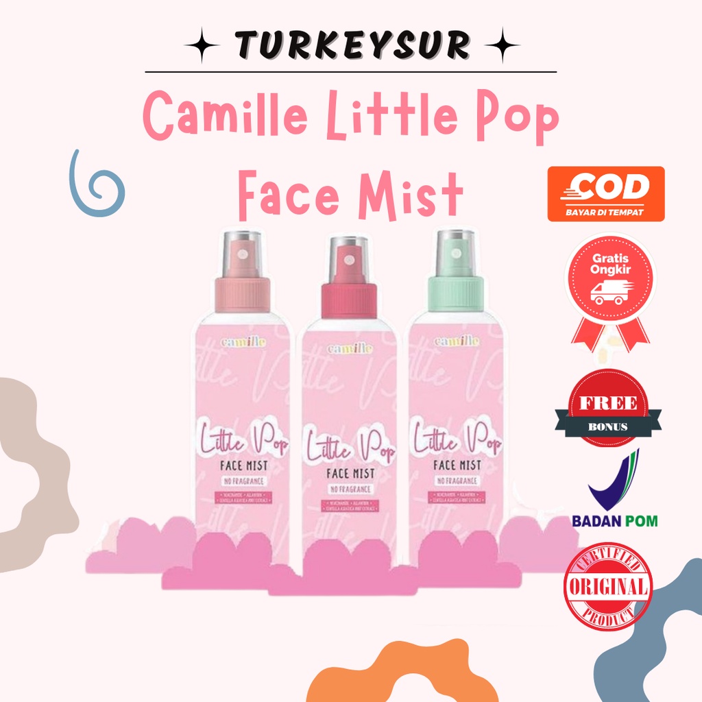 Camille Little Pop Face Mist Facemist Little Pop Original by Camille Beauty Camile Beauty Official S