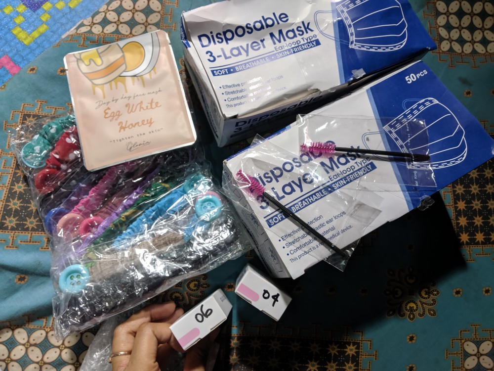 Konektor Masker Hijab Pengait Masker Lusinan