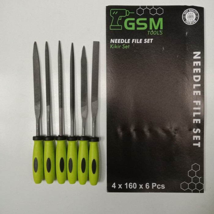 

kikir set needle file set GSM isi 6 pcs