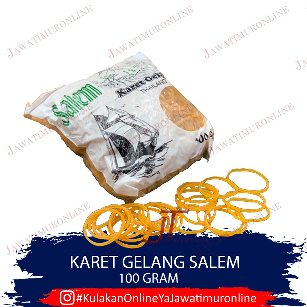 Karet Gelang Kuning 100 Gram Best Quality