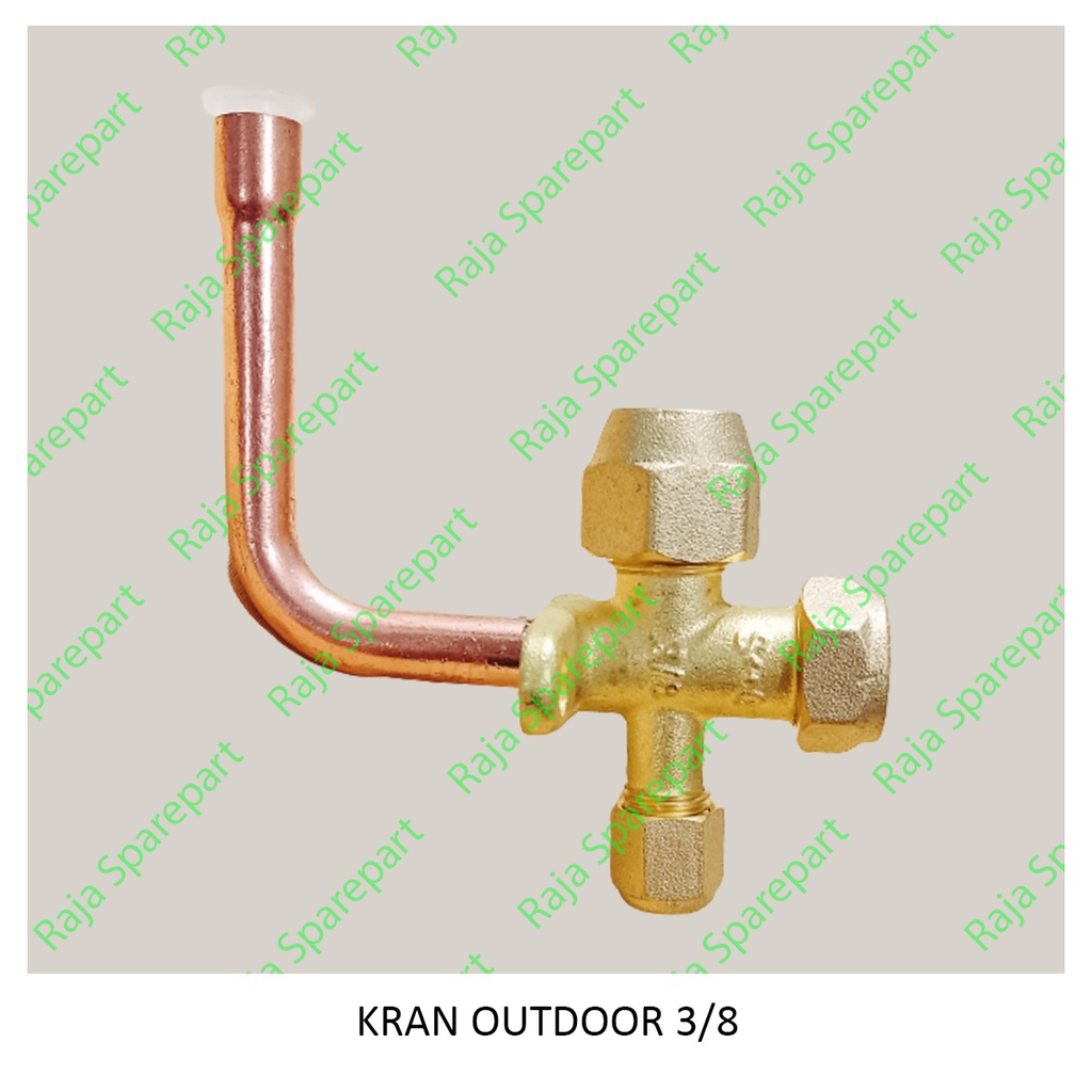 Kran Outdoor AC (Air Conditioner) R22 Ukuran 3/8&quot;