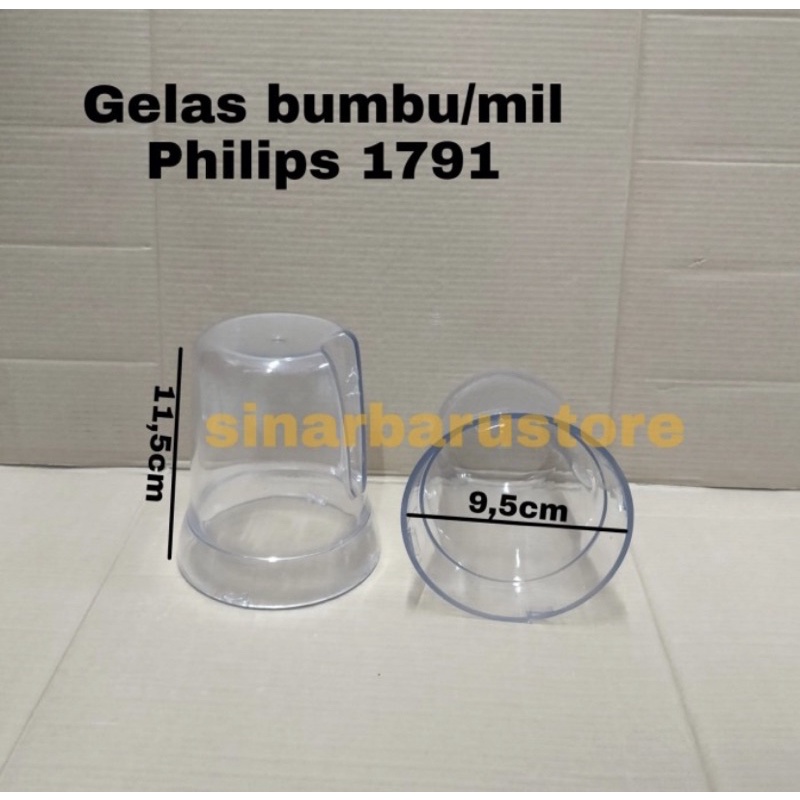 Gelas Bumbu/MIL Blender Philips 1791 Mika