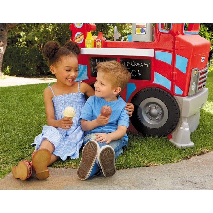 Little Tikes 2-in-1 Pretend Play Food Truck Kitchen