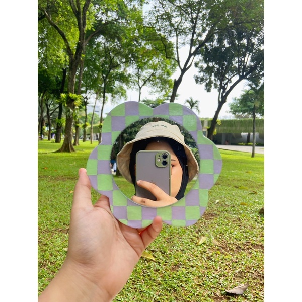 Mirror Clay handmade by Yipi | Aesthetic Mirror | Airdry Clay