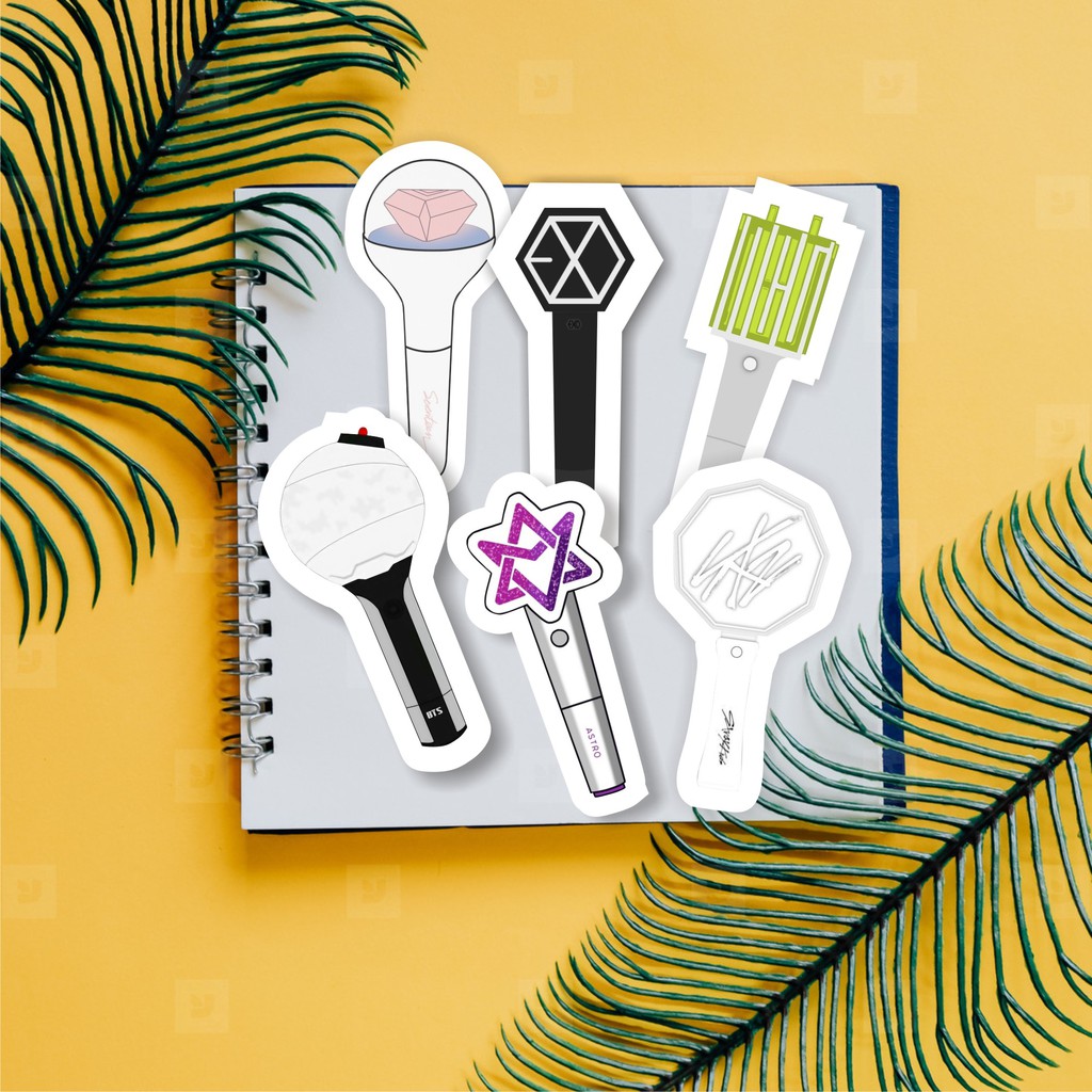 

Bookmark / Pembatas buku kpop multi fandom