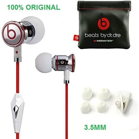 Beats Headset Earphone 3.5MM Monster By Dr. Dre Original 100%