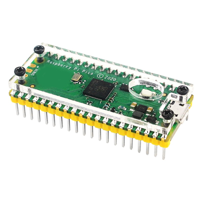 Btsg Pelindung Transparan Akrilik Portabel Untuk Shell Untuk Case Untuk Raspberry Pi Pico Board Microcontroller Board