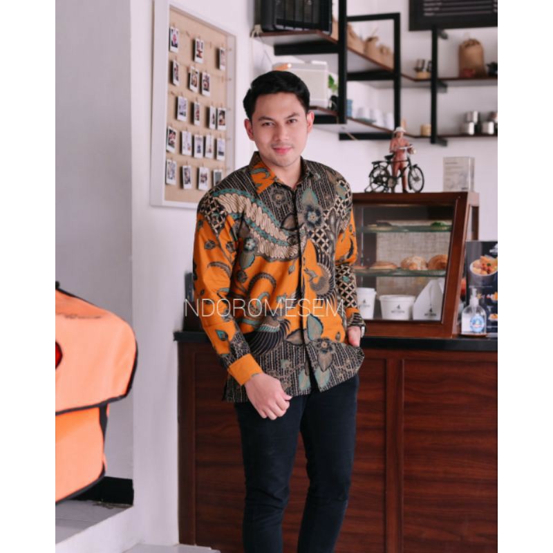 BATIK EXCLUSIVE PREMIUM kemeja batik pria lengan panjang terbaru ORIGINAL