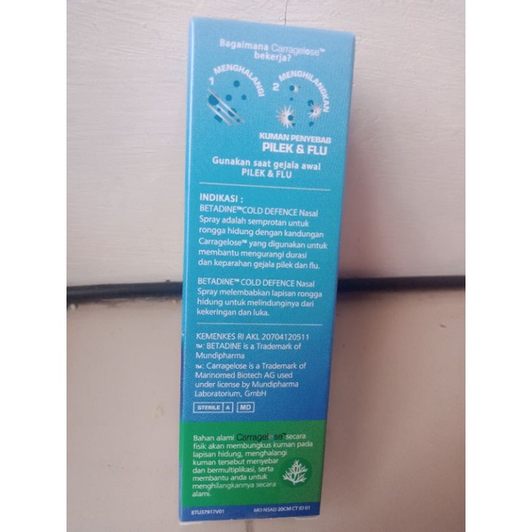 Betadine Cold Defence Nasal_Spray