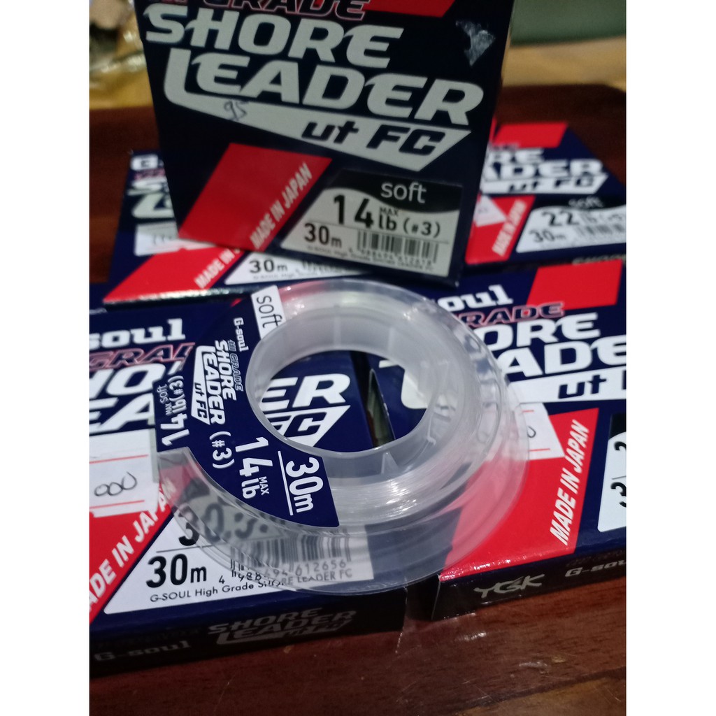 Senar Pancing Leader Pancing Ygk Shore Leader Fluoro Dan Nylon Omah Pancing Shop