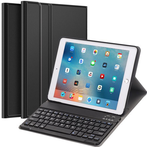Slim Removable Keyboard Leather Case Casing Cover iPad Air 2,Pro 9.7 Inch 2014 2016