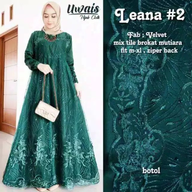 Baju gamis malaysia 2021 gamis melayu renda gamis polos / Gamis ceruty terbaru aplikasi renda ALEISY