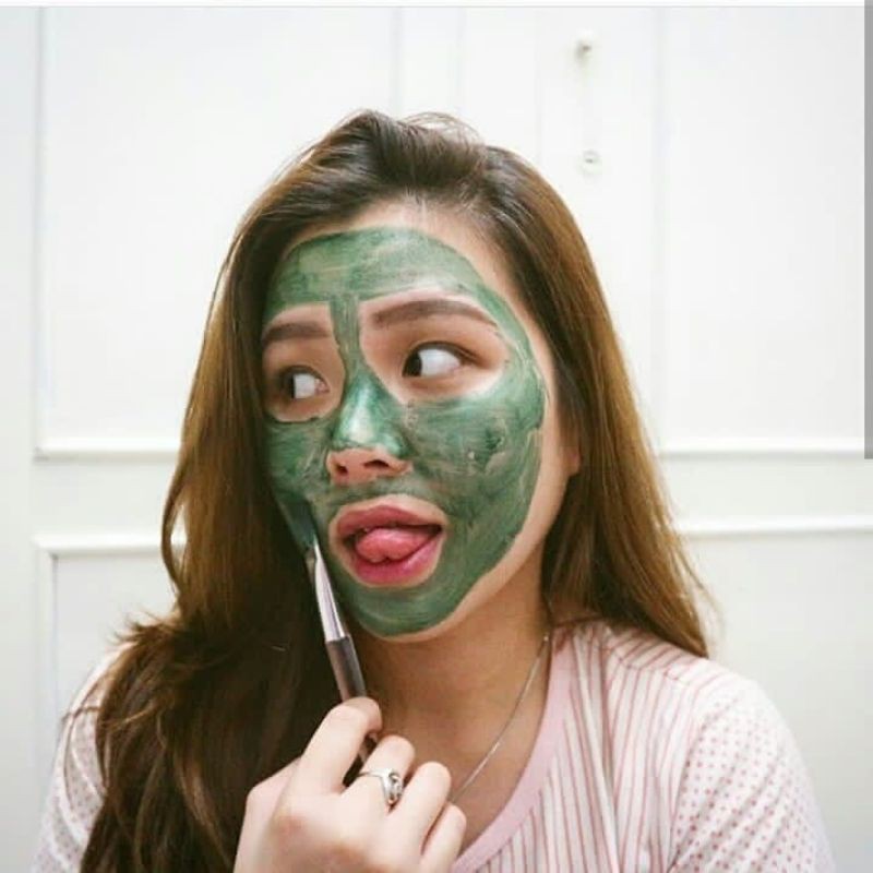 [ORIGINAL] MASKER SPIRULINA TIENS 100% ANTI JERAWAT