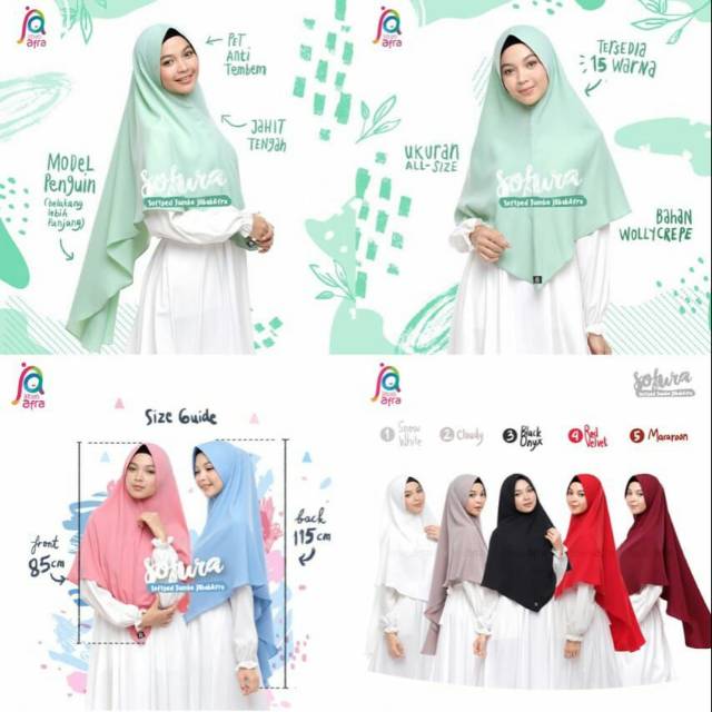 Afra hijab khimar