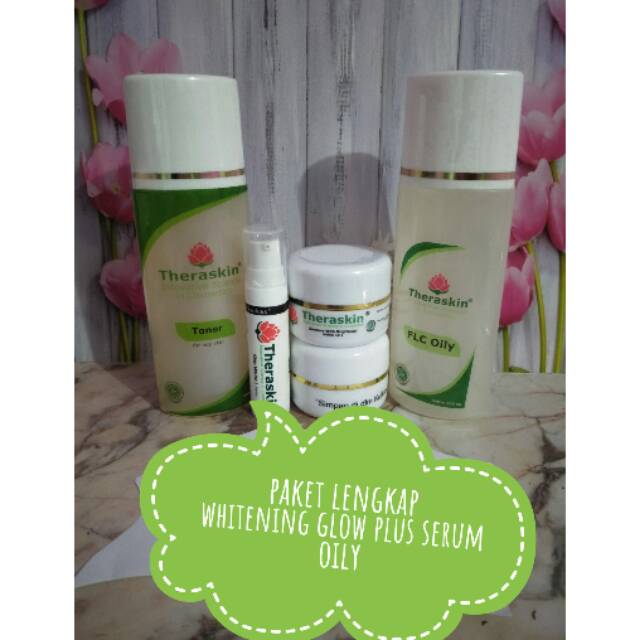 Theraskin whitening glow plus serum( oily)