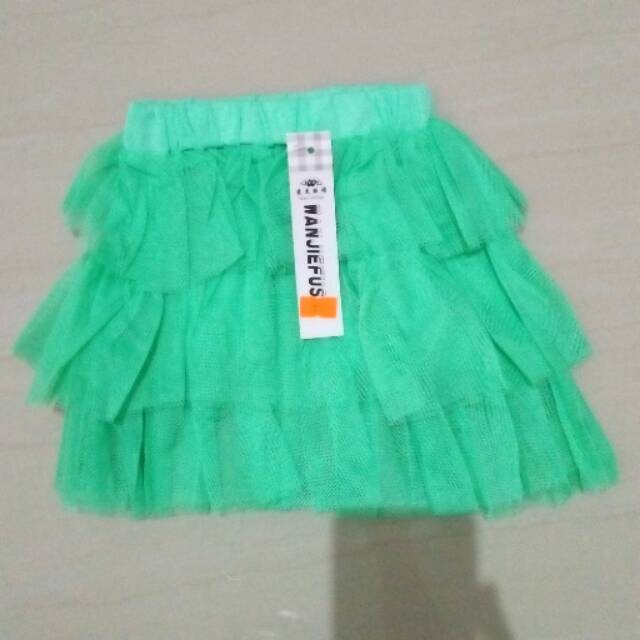 Rok tutu bayi dan anak cewe hijau tosca