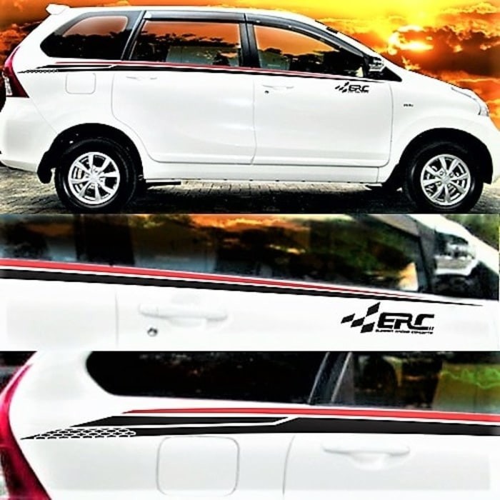 Stiker Mobil Keren Erc Avanza Mobilio Ertiga Cutting Sticker