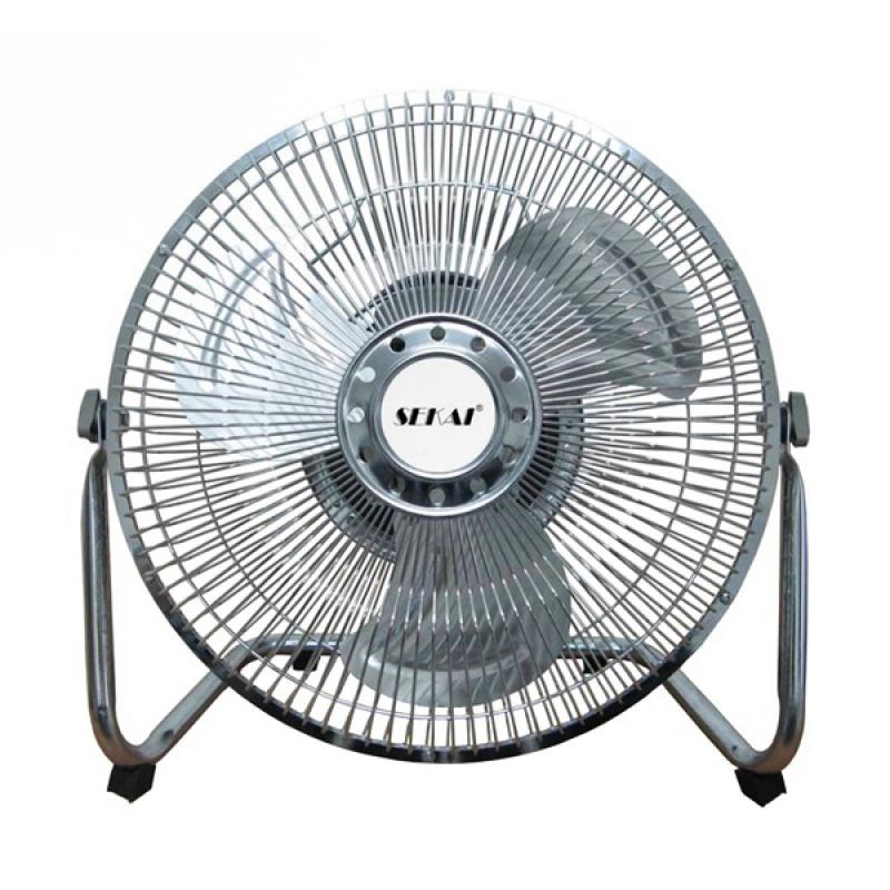 Sekai Desk Fan Kipas Angin Meja Tornado 10 inch HFN-1050 Baling-baling Besi Aluminium