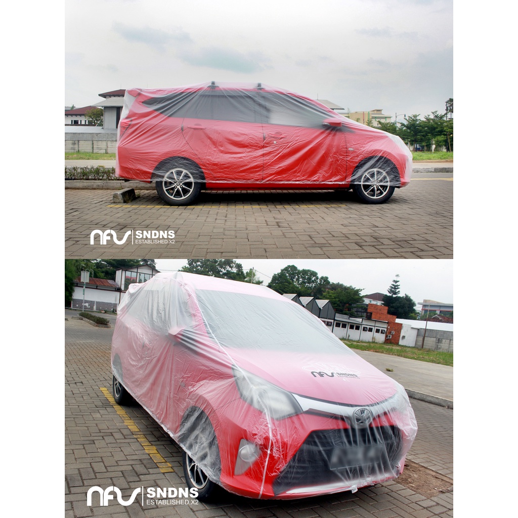 Cover Mobil Transparan Avanza Agya Ertiga Expander || Sarung Mobil Transparan