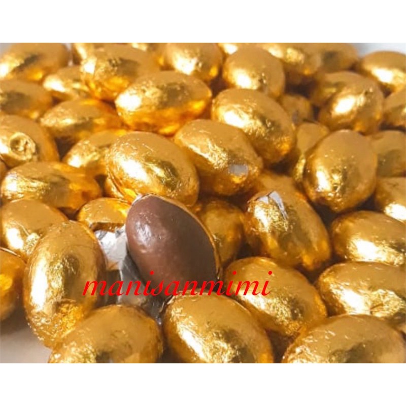 

COKLAT IMPORT BENTUK YENPAO/UANG DAN TELUR BERAT 500GR