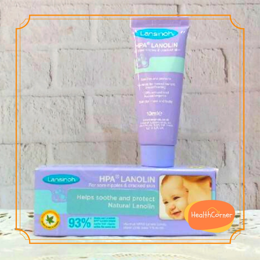 Lansinoh HPA Lanolin Nipple Cream for Sore Nipples &amp; Cracked Skin