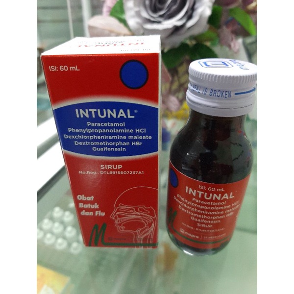 INTUNAL SYRUP 60ML | INTUNAL BATUK FLU SYRUP